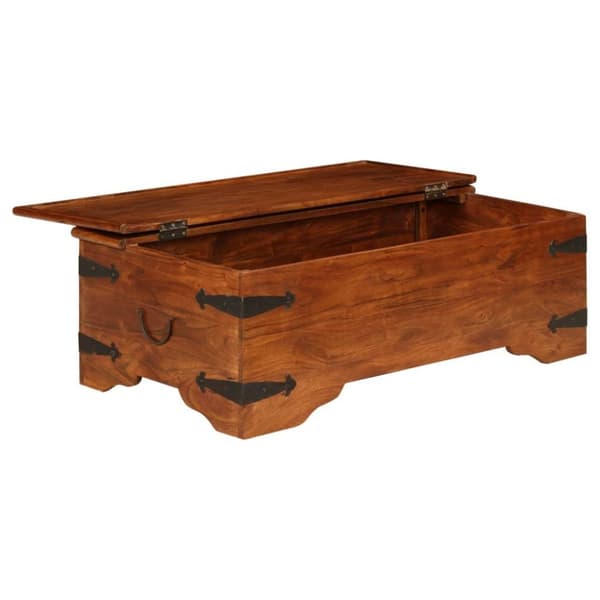 vidaXL Salongbord heltre akasie honningfinish 110x55x35 cm