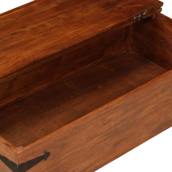 vidaXL Salongbord heltre akasie honningfinish 110x55x35 cm