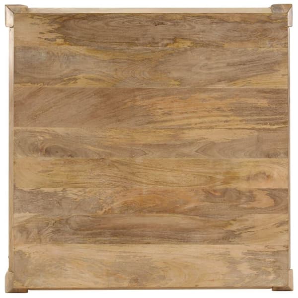 vidaXL Sofabord 80x80x40 cm heltre mango change2