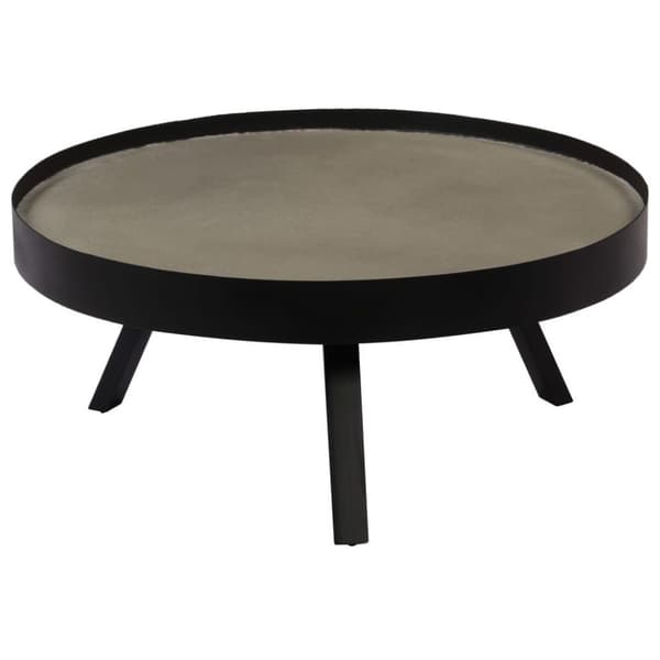 vidaXL Soffbord bordsskiva i betong 74x32 cm