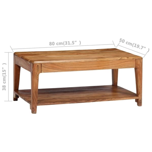 vidaXL Sofabord heltre 88x50x38 cm change2