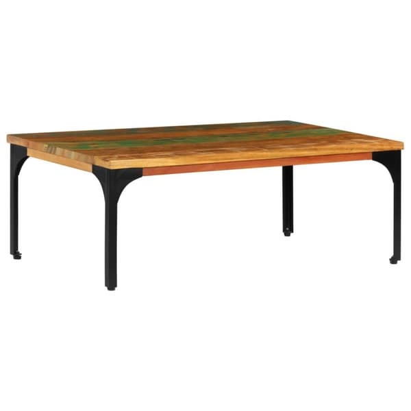 vidaXL sofabord 100x60x35 cm massivt genbrugstræ