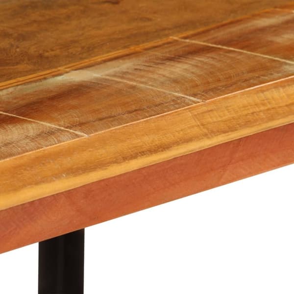 vidaXL sofabord 100x60x35 cm massivt genbrugstræ