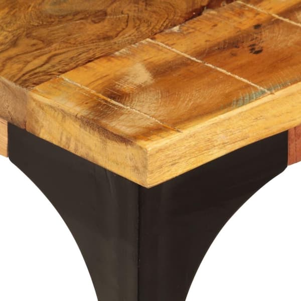 vidaXL sofabord 100x60x35 cm massivt genbrugstræ
