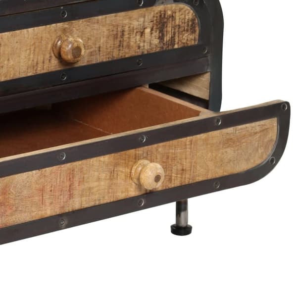 vidaXL Sofabord 100x50x35 cm heltre mango change2