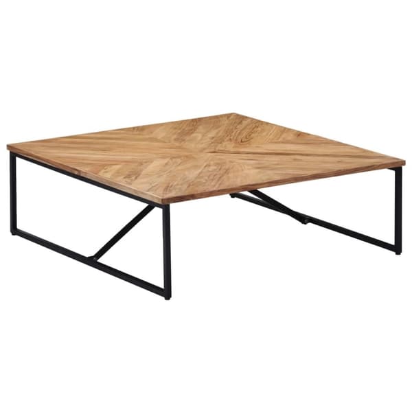 vidaXL Sofabord 110x110x36 cm heltre akasie change2