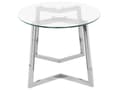 Miniatyrbild 5 av 7: Soffbord Silver Transparent Metall Glas 120 x 60 cm Modern