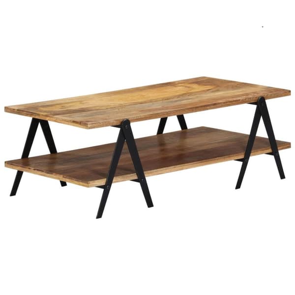 vidaXL sofabord 115 x 60 x 40 cm massivt mangotræ