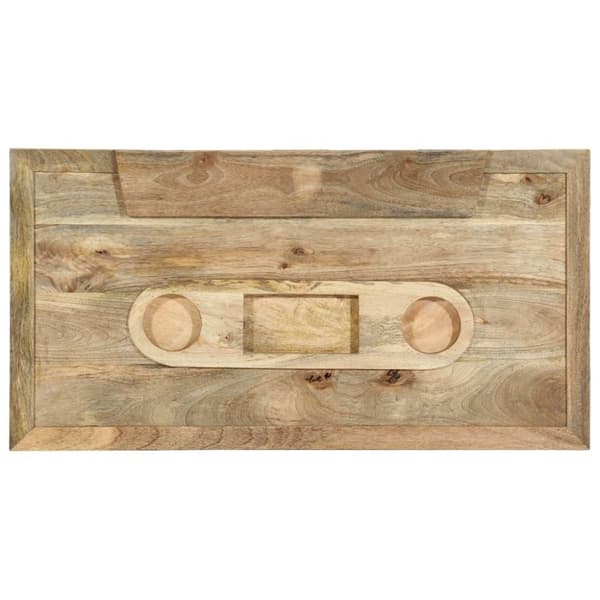 vidaXL Sofabord kassett-stil 100x52x45 cm heltre mango change2