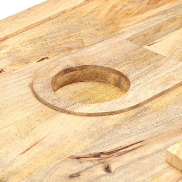 vidaXL Sofabord kassett-stil 100x52x45 cm heltre mango change2