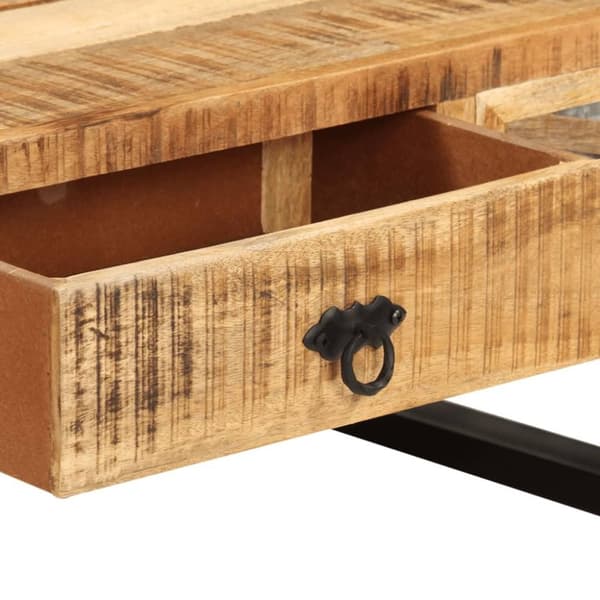 vidaXL sofabord 110 x 50 x 38 cm massivt mangotræ