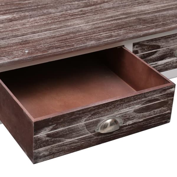 vidaXL sofabord 100 x 50 x 45 cm træ brun