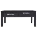 Miniatyrbillede 4 af 10: vidaXL sofabord 100 x 50 x 45 cm træ sort