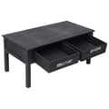 Miniatyrbillede 5 af 10: vidaXL sofabord 100 x 50 x 45 cm træ sort