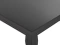 Miniatyrbillede 5 af 7: Sofabord Sort MDF 80 x 40 cm Rektangulært Bord Fransk Chic