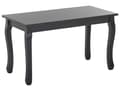Miniatyrbillede 1 af 7: Sofabord Sort MDF 80 x 40 cm Rektangulært Bord Fransk Chic