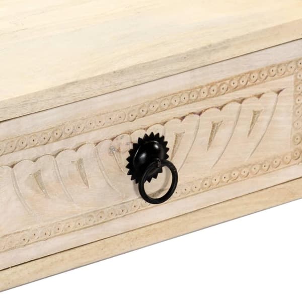 vidaXL sofabord 100 x 60 x 40 cm massivt mangotræ