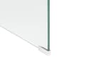 Miniatyrbillede 9 af 9: Sofabord Gennemsigtigt Hærdet Glas 100 x 50 cm Minimalistisk Stil