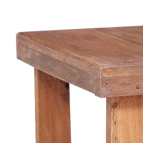 vidaXL sofabord 60x45x23 cm massivt genanvendt træ