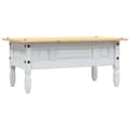 Miniatyrbillede 6 af 8: vidaXL sofabord 100 x 55 x 44 cm fyrretræ Corona-serien hvid