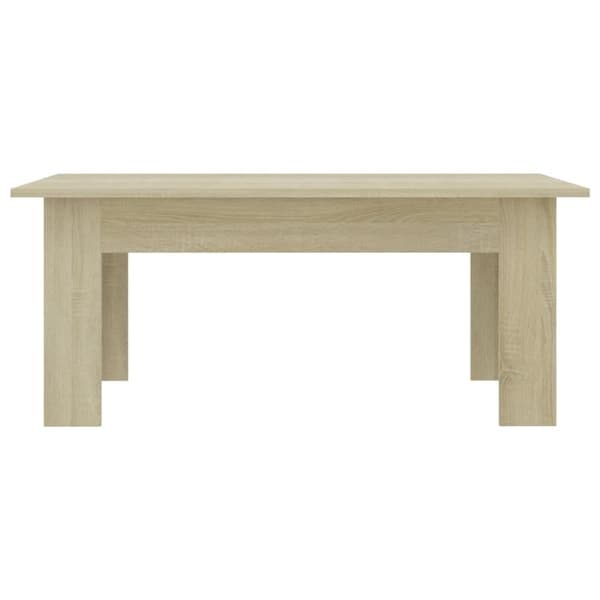 vidaXL Sofabord sonoma eik 100x60x42 cm konstruert tre change2