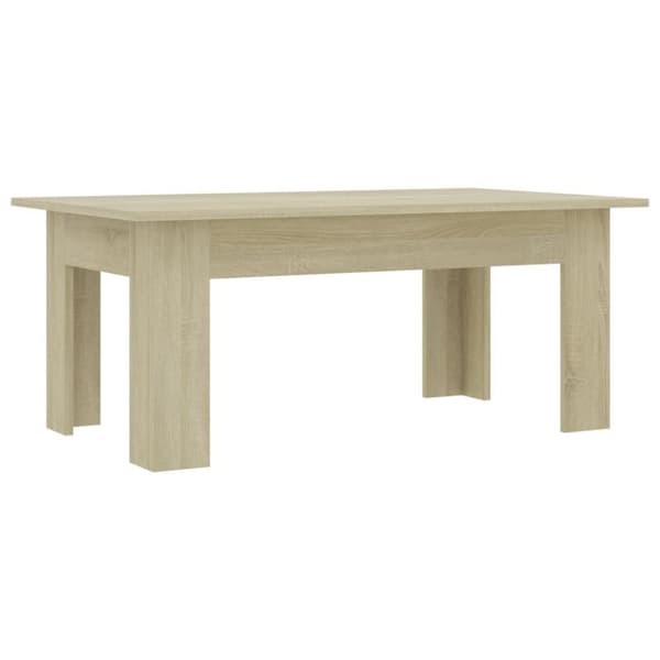 vidaXL Sofabord sonoma eik 100x60x42 cm konstruert tre change2
