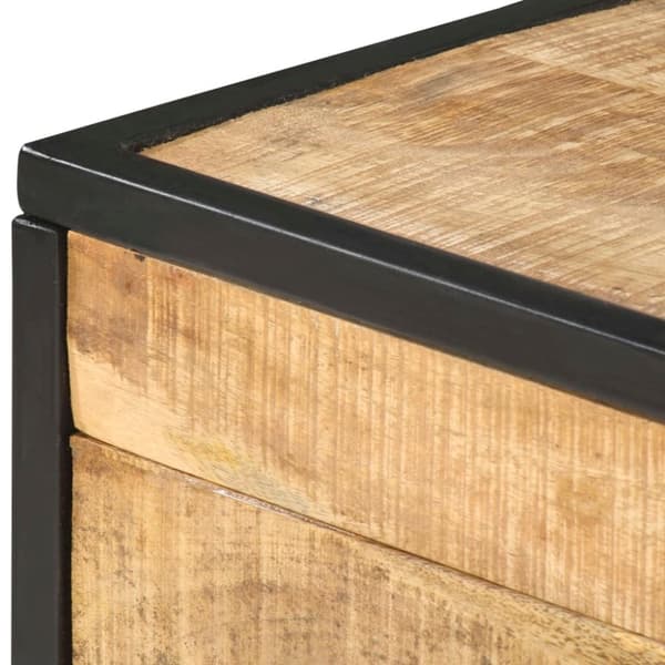 vidaXL sofabord 70x50x33 cm massivt mangotræ