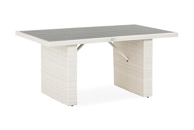 JAMES Bord 85x145 Hvit/Aintwood