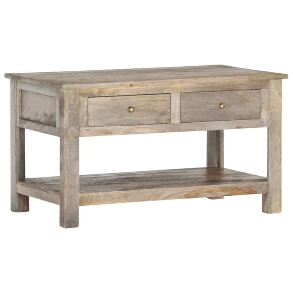 vidaXL sofabord 82x52x47 cm massivt mangotræ