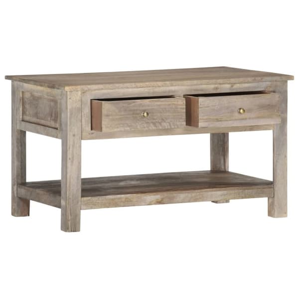vidaXL sofabord 82x52x47 cm massivt mangotræ