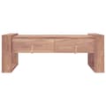 Miniatyrbild 4 av 8: vidaXL Soffbord 110x60x40 cm massiv teak