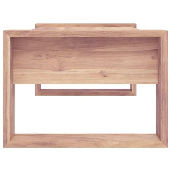 vidaXL sofabord 110x60x40 cm massivt teaktræ