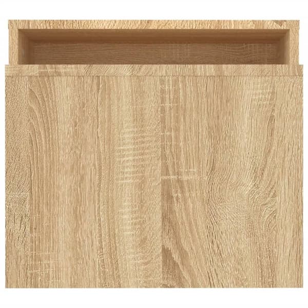 vidaXL sofabordssæt 100x48x40 cm konstrueret træ sonoma-eg