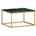 Pikkukuva 7 / 10: vidaXL Sohvapöytä vihreä 60x60x35 cm aito kivi marmorikuviolla