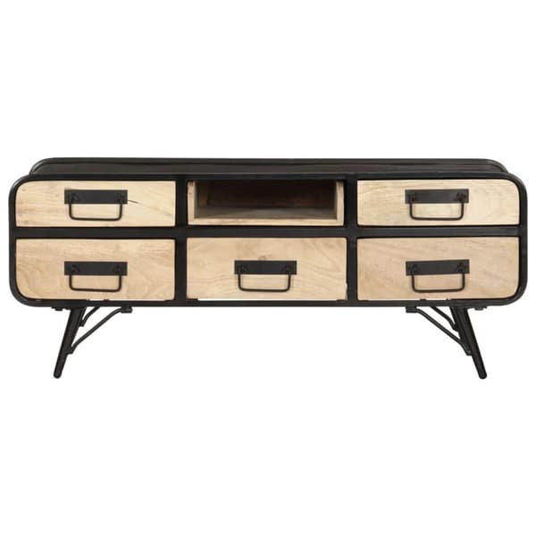 vidaXL sofabord 100x50x40 cm massivt mangotræ