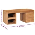 Miniatyrbillede 7 af 7: vidaXL sofabord 90x50x40 cm massivt teaktræ