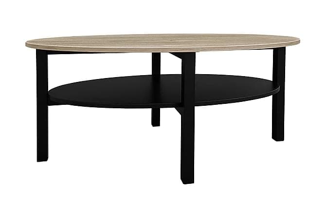 SKYLLBERGS Sofabord 120 cm Svart / Grå