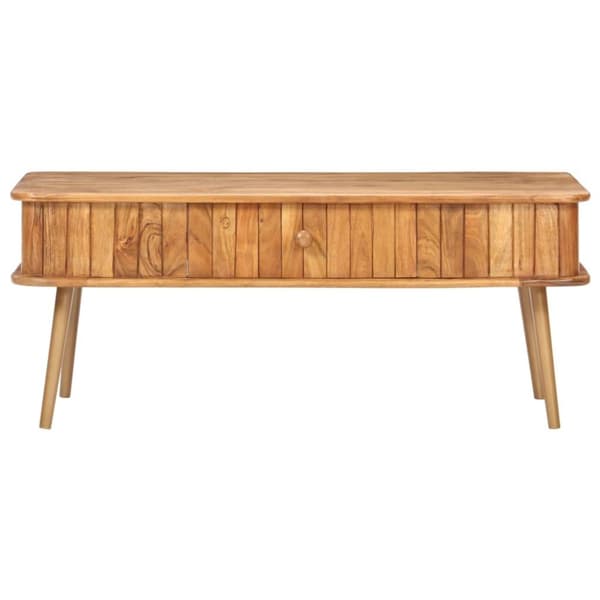 vidaXL sofabord 100x50x40 cm massivt akacietræ