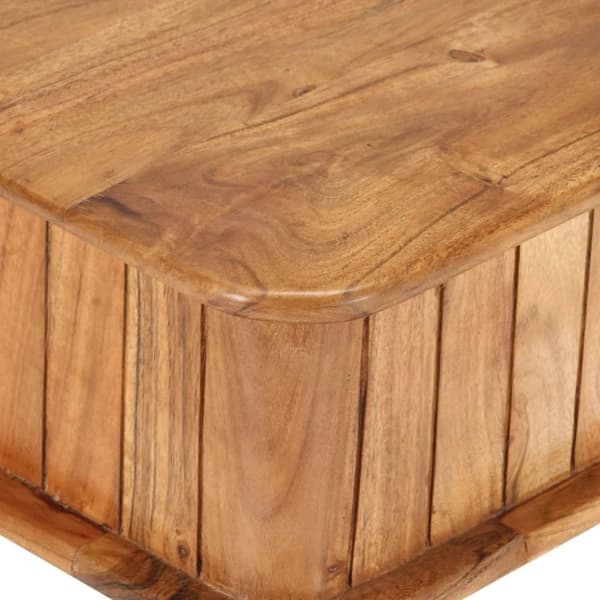 vidaXL sofabord 100x50x40 cm massivt akacietræ