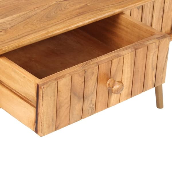 vidaXL sofabord 100x50x40 cm massivt akacietræ