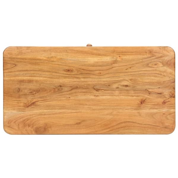 vidaXL sofabord 100x50x40 cm massivt akacietræ