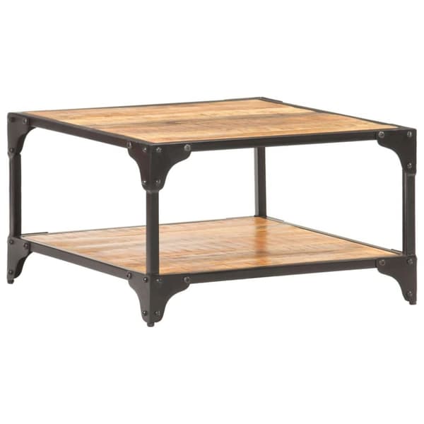vidaXL Sofabord 60x60x35 cm heltre mango change2