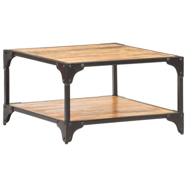 vidaXL Sofabord 60x60x35 cm heltre mango change2