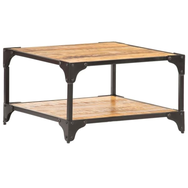 vidaXL Sofabord 60x60x35 cm heltre mango change2