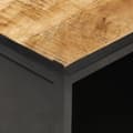 Miniatyrbilde 2 av 10: vidaXL Sofabord med utskåret dør 90x55x36 cm grovt mangotre change2