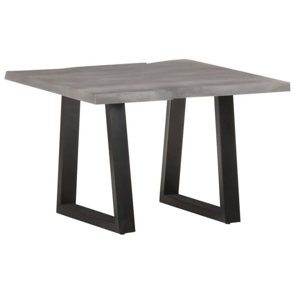 vidaXL Sofabord med naturlige kanter 60x60x40 cm heltre akasie change2