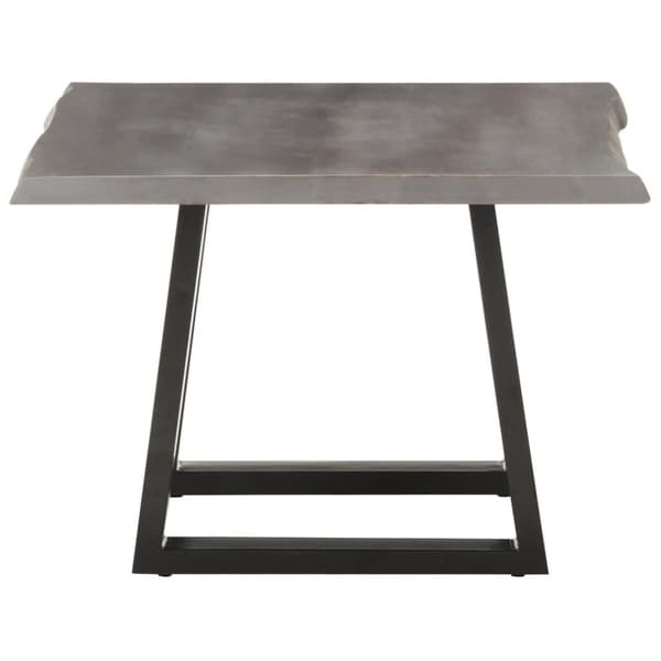 vidaXL sofabord med levende kanter 60x60x40 cm massivt akacietræ