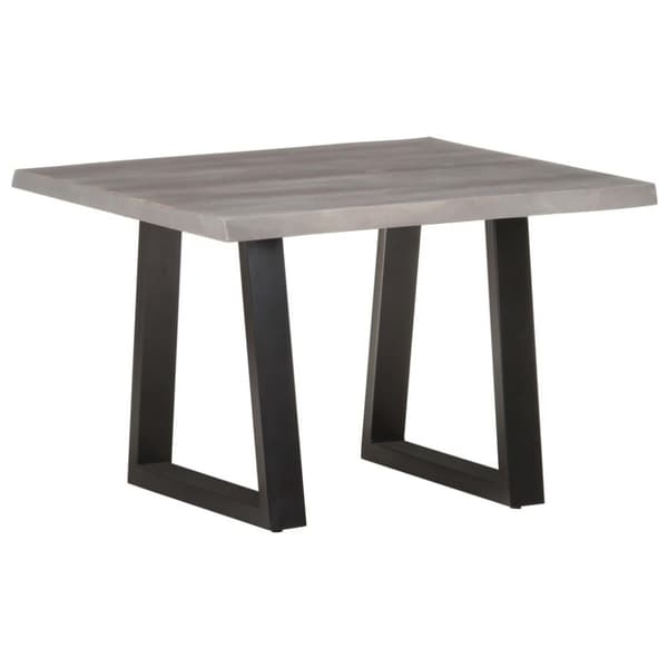 vidaXL sofabord med levende kanter 60x60x40 cm massivt akacietræ