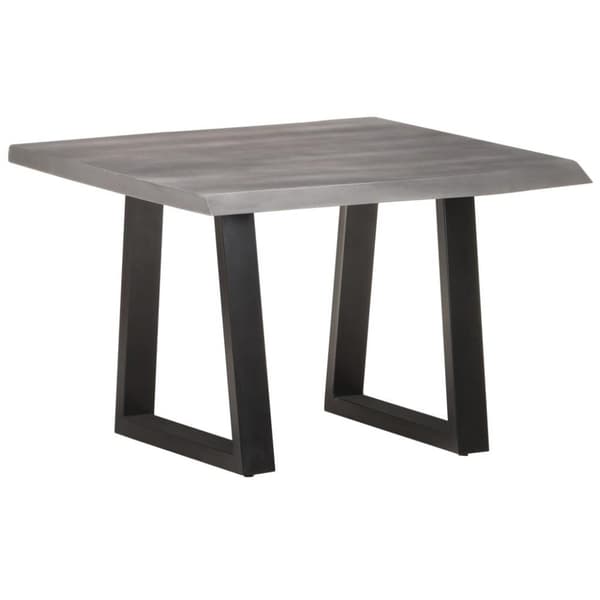 vidaXL sofabord med levende kanter 60x60x40 cm massivt akacietræ
