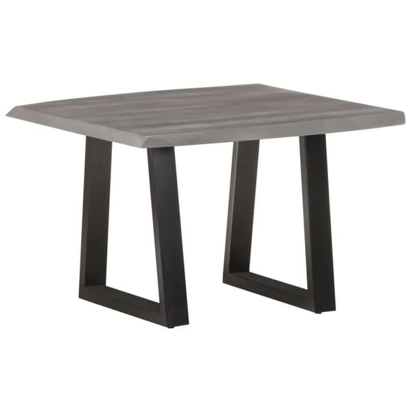 vidaXL sofabord med levende kanter 60x60x40 cm massivt akacietræ